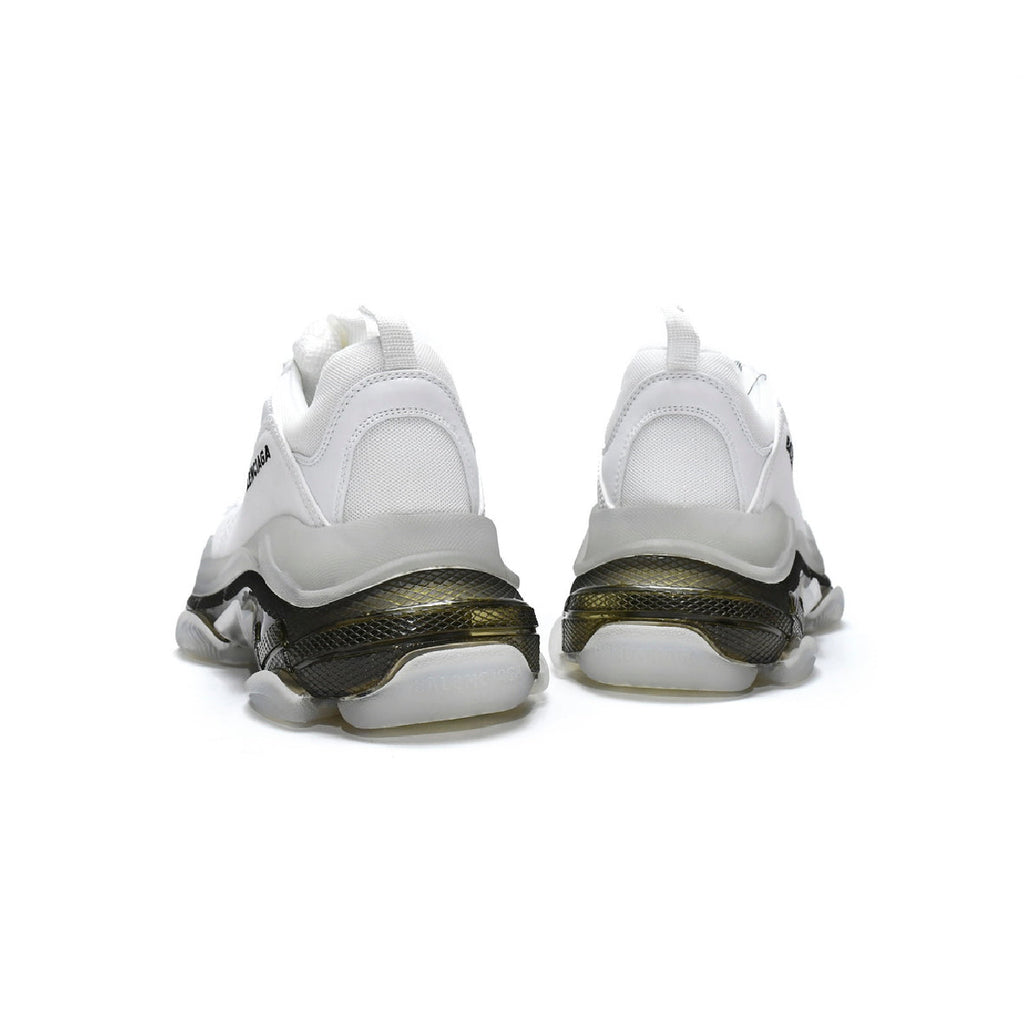 Balenciaga Triple S Sneaker Weiß mit Sohle Trasparente Air Herren Damen