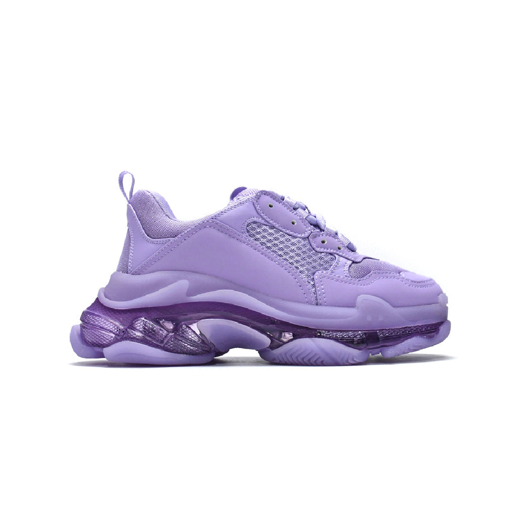 Balenciaga Triple S Schuhe Lilla Pastello Herren Damen Sneaker Exklusiv