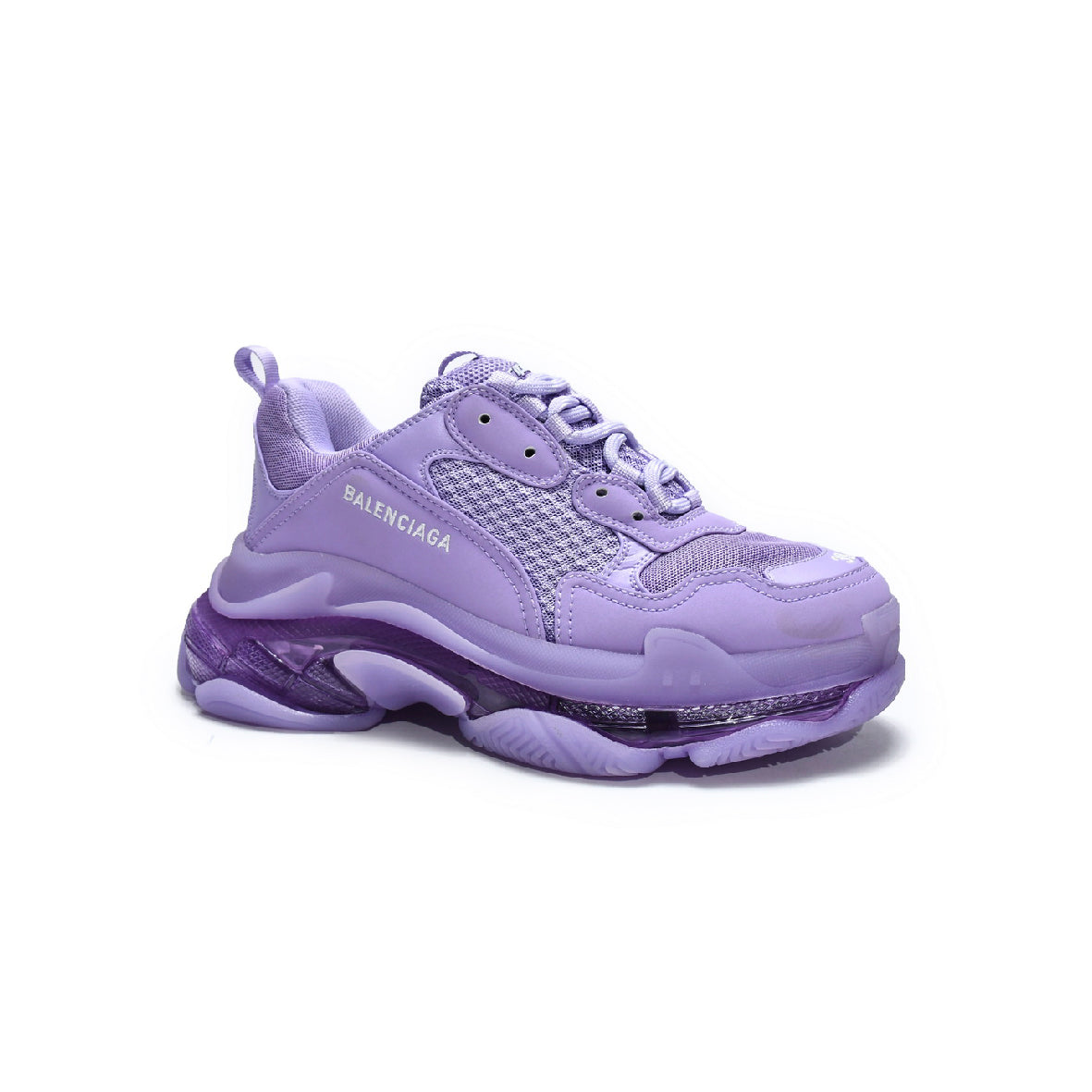 Balenciaga Triple S Schuhe Lilla Pastello Herren Damen Sneaker Exklusiv