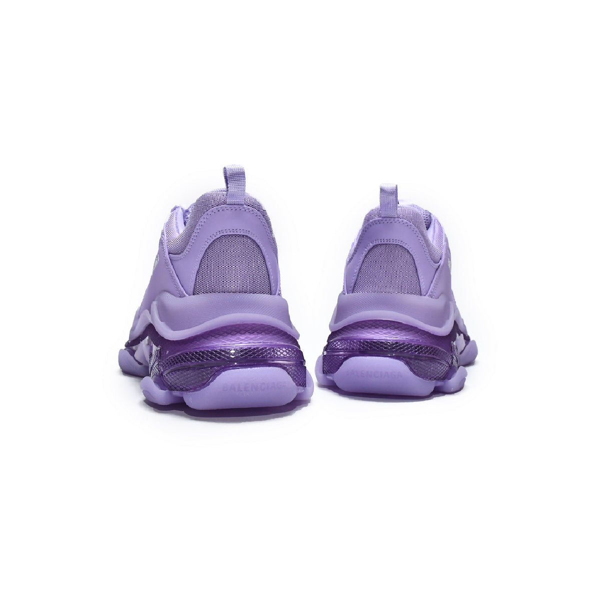 Balenciaga Triple S Schuhe Lilla Pastello Herren Damen Sneaker Exklusiv