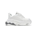 Balenciaga Triple S Sneaker Weiß und Silber Herren Damen Exklusiv