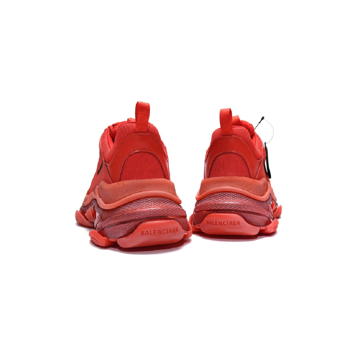 Balenciaga Triple S Sneaker Rot Herren Damen Schuhe Exklusiv