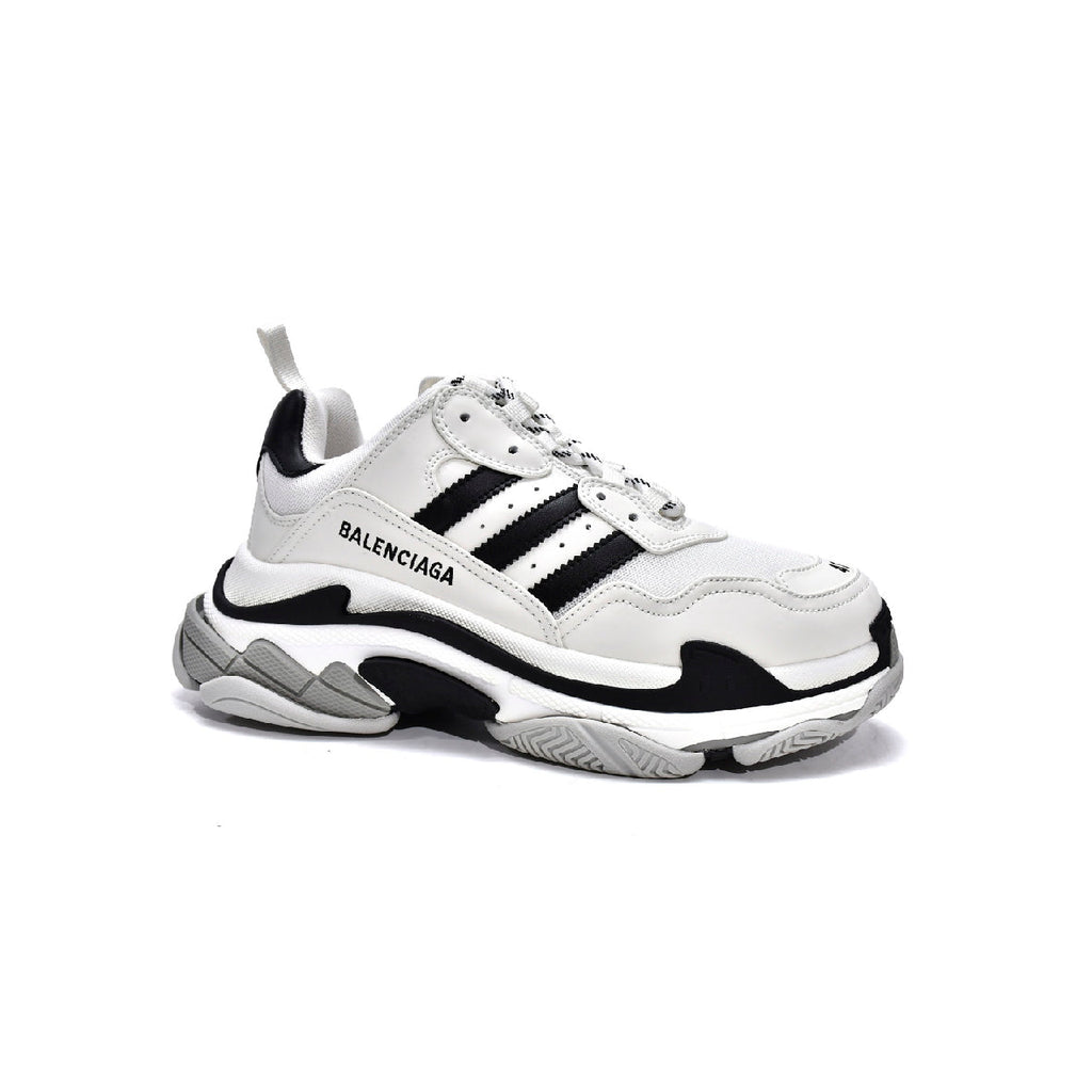 Balenciaga x Adidas Triple S Sneaker Weiß - Schuhe Chunky aus Luxus