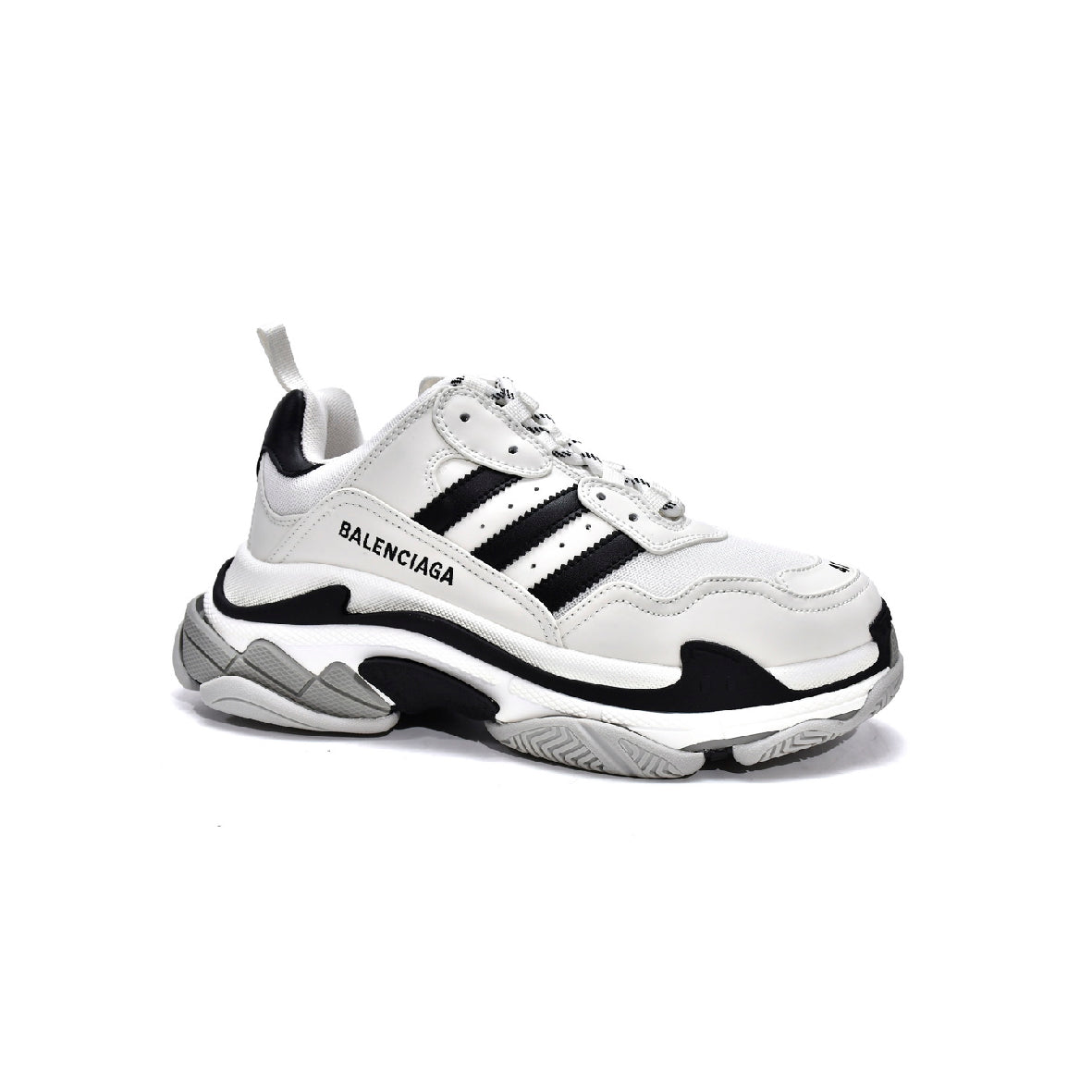 Balenciaga x Adidas Triple S Sneaker Weiß - Schuhe Chunky aus Luxus