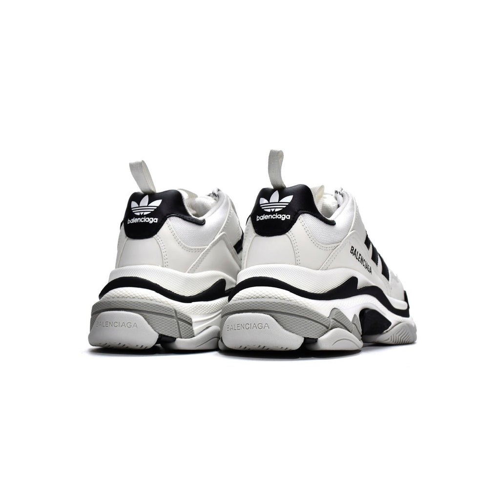 Balenciaga x Adidas Triple S Sneaker Weiß - Schuhe Chunky aus Luxus