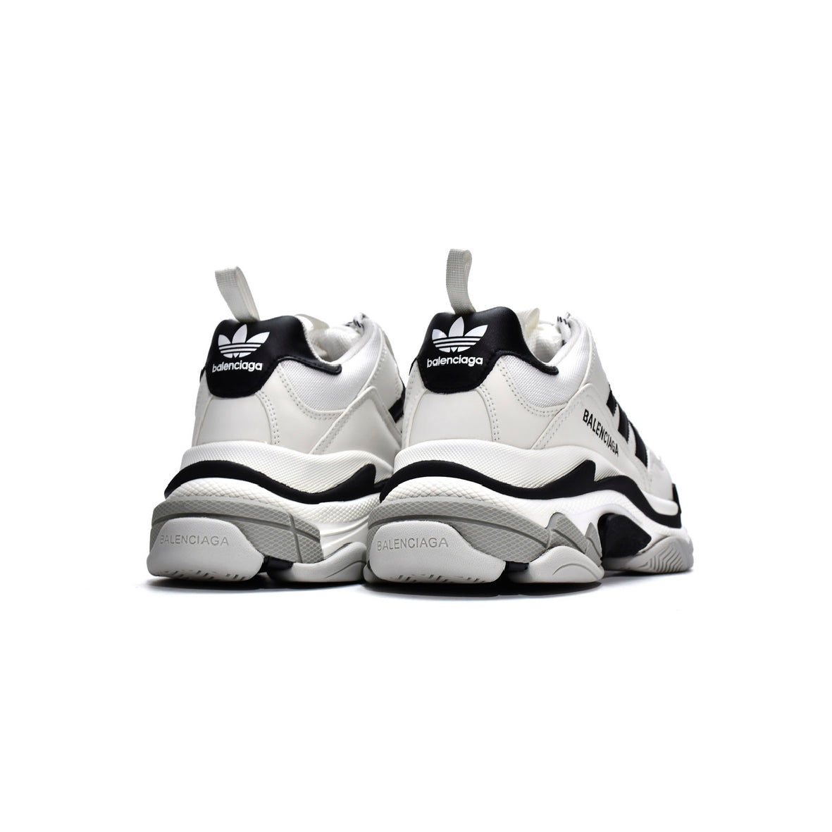 Balenciaga x Adidas Triple S Sneaker Weiß - Schuhe Chunky aus Luxus