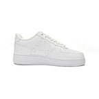 Nike Air Force 1 '07 Low Total Weiß Leder Ikonisch
