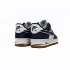 Nike Air Force 1 Low Blau Midnight Navy und Weiß College Pack
