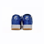 Nike Air Force 1 Low x Clot Blau Seide mit Sohle Gum