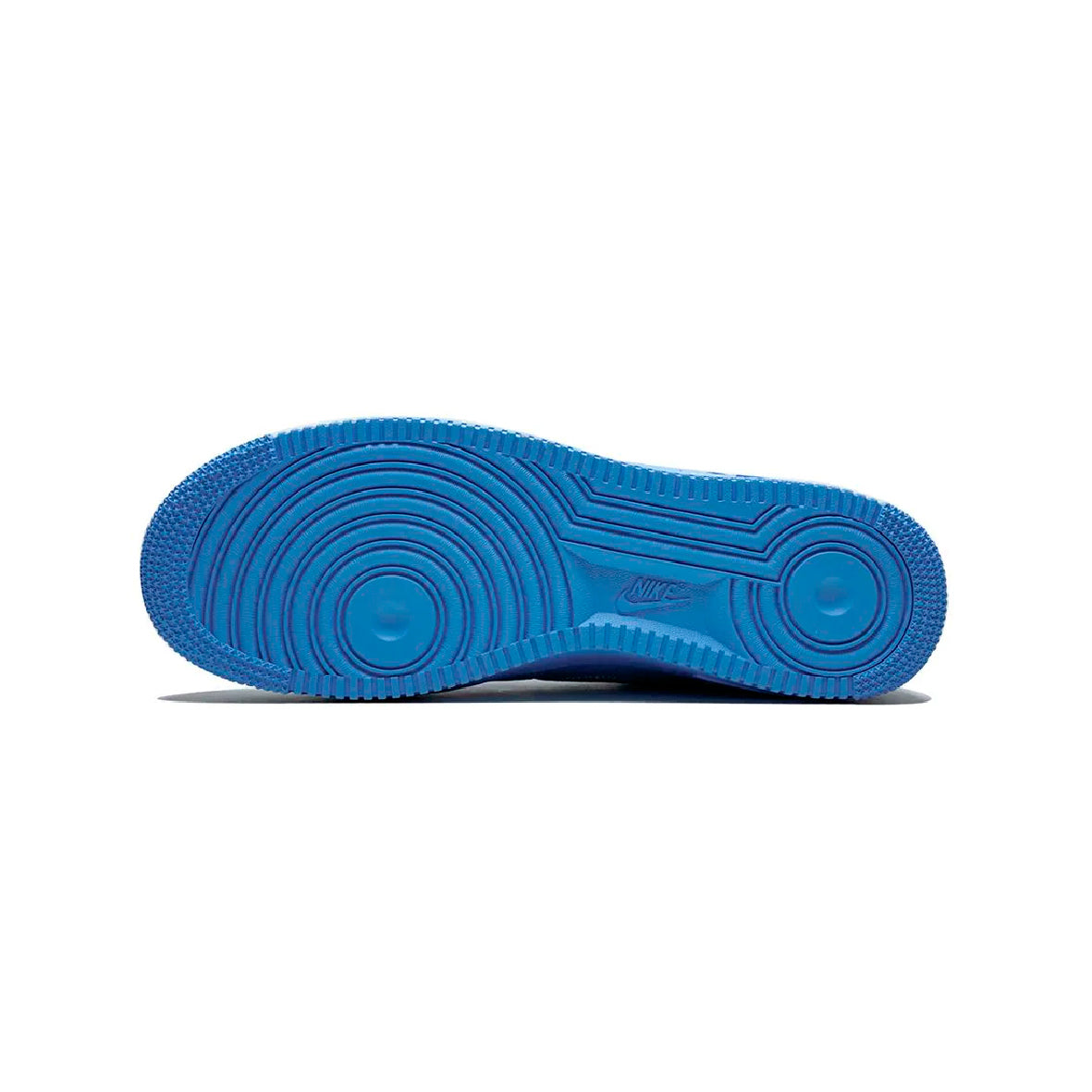 Nike Air Force 1 Low x Off-Weiß Blau MCA mit Swoosh Silber