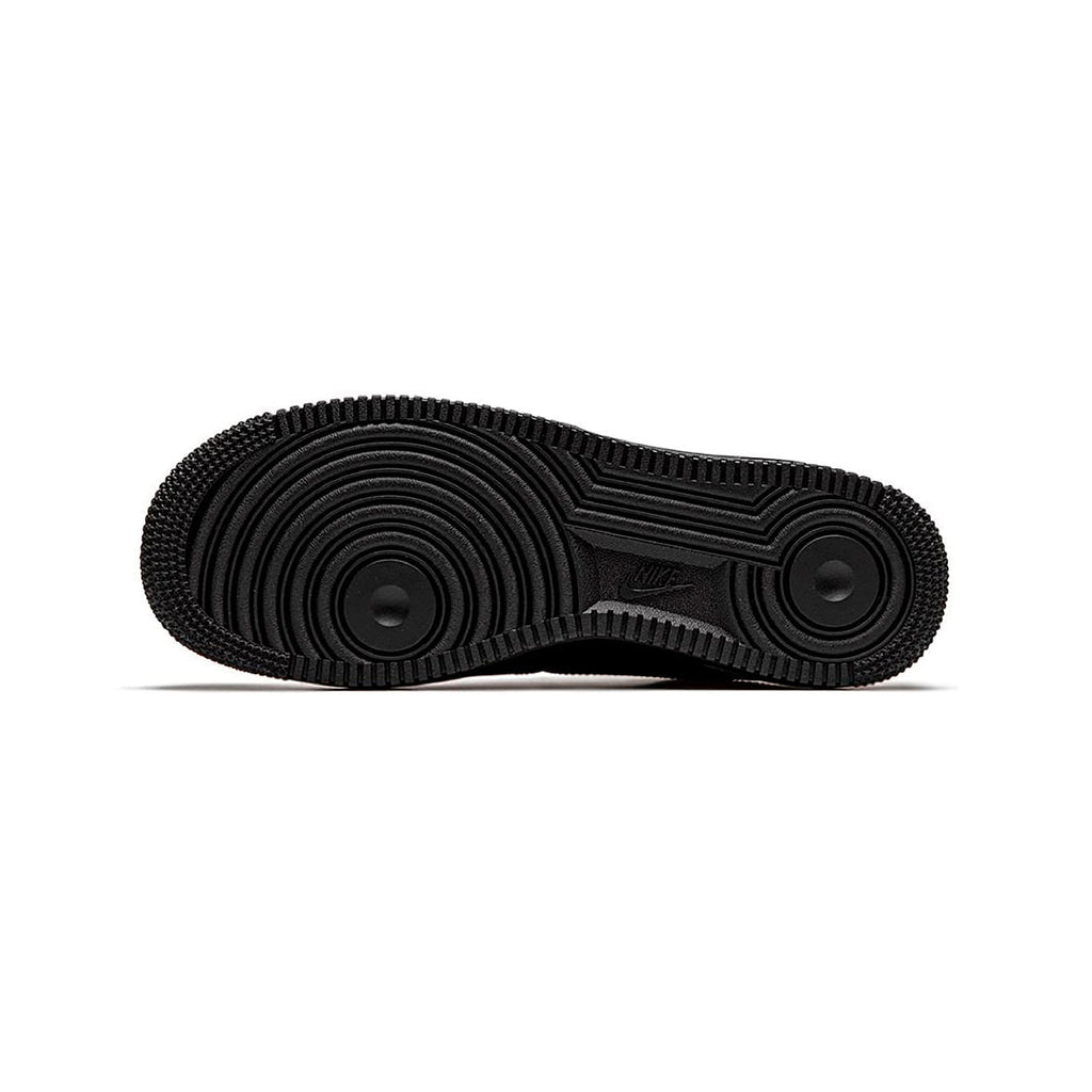 Nike Air Force 1 Low Schwarz mit Details Supreme Rot