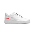 Nike Air Force 1 Low Weiß mit roten Supreme Details – Unisex Sneaker