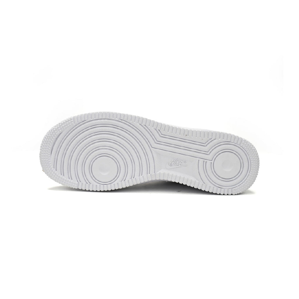 Nike Air Force 1 '07 Low Total Weiß Leder Ikonisch