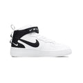 Nike Air Force 1 Mid '07 Weiß mit Details Schwarz
