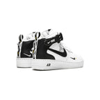 Nike Air Force 1 Mid '07 Weiß mit Details Schwarz