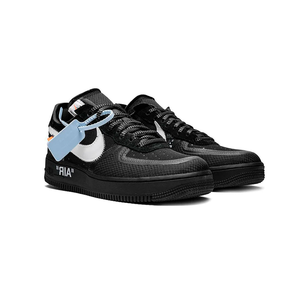 Nike Air Force 1 Low x Off-Weiß Schwarz mit Swoosh Weiß MOMA