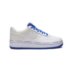 Nike Air Force 1 Low Weiß mit Details Blau Uninterrupted