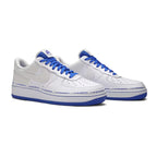 Nike Air Force 1 Low Weiß mit Details Blau Uninterrupted