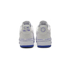 Nike Air Force 1 Low Weiß mit Details Blau Uninterrupted