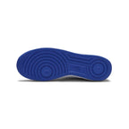 Nike Air Force 1 Low Weiß mit Details Blau Uninterrupted