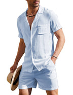 2 Teile Strand Hemd Set