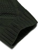 Schalkragen Kragen Knopf Down Strick Pullover with Pockets