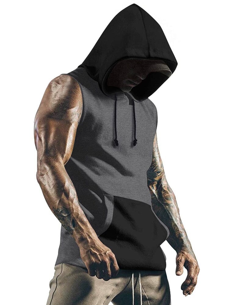 Workout Mit Kapuze Tank Top