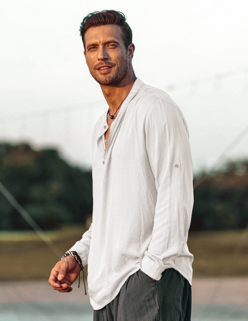 Casual Strand Hippie Hemden (US Only)