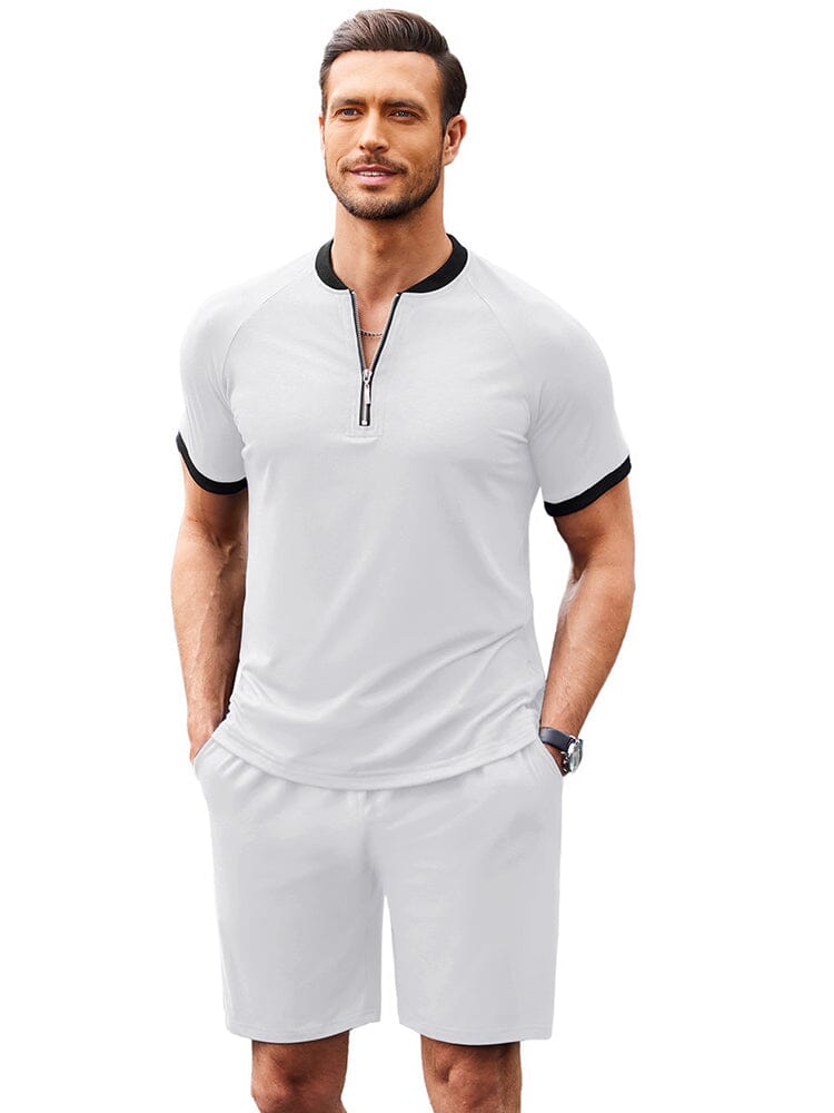Lockere Fit Soft Trainingsanzug Set