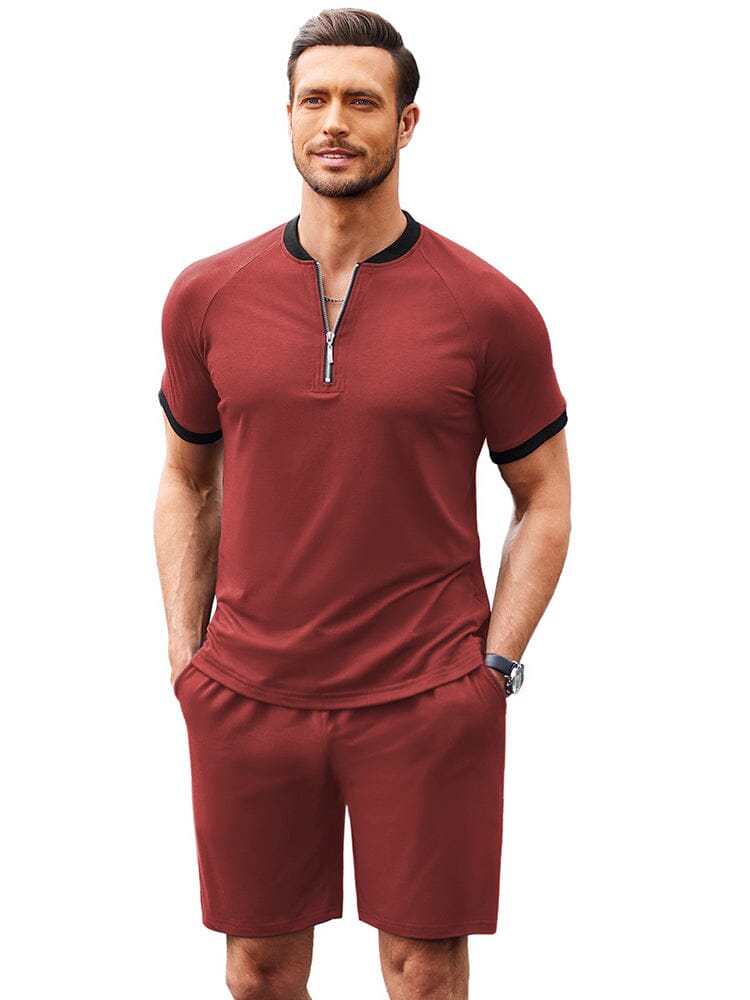 Lockere Fit Soft Trainingsanzug Set