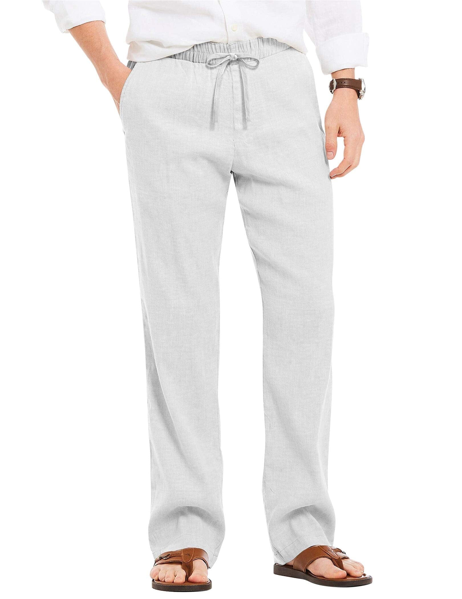 Leinen Stil Strand Yoga Hose