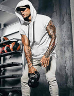 Gym Muscle Mit Kapuze Tank Top