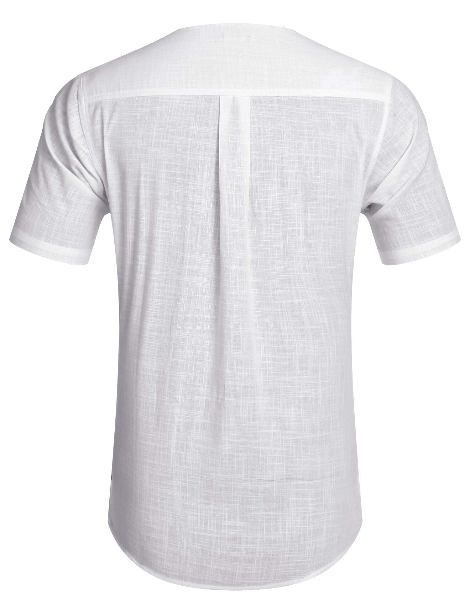 Baumwolle Leinen Stil Hemd Sommer Hemd (US Only)