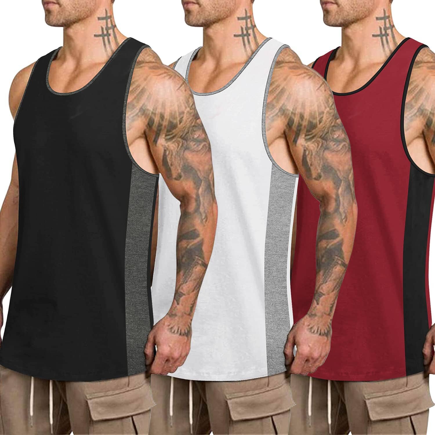 3 Pack Workout Tank Top