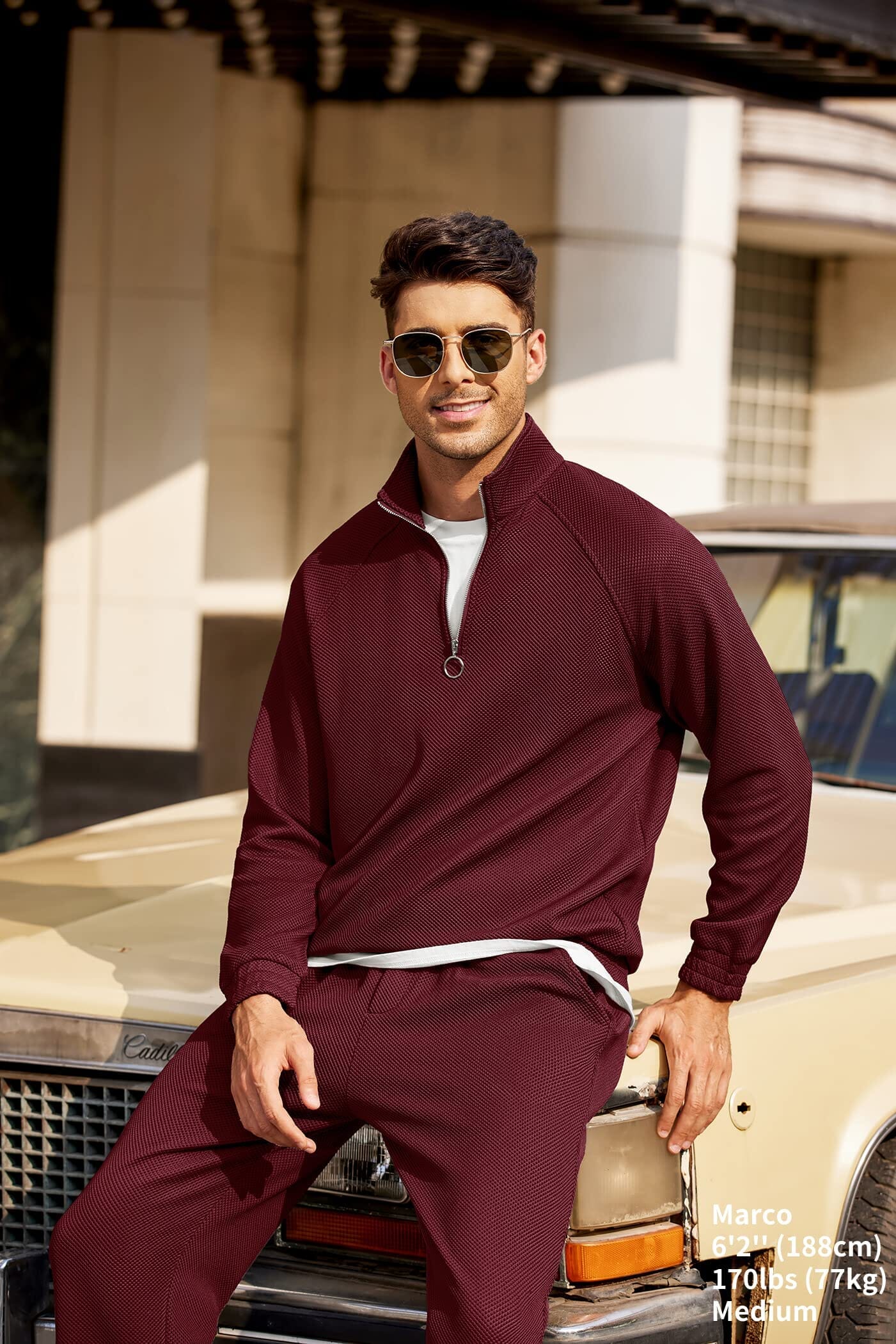 2 Teil Relaxed Fit Sport Sets