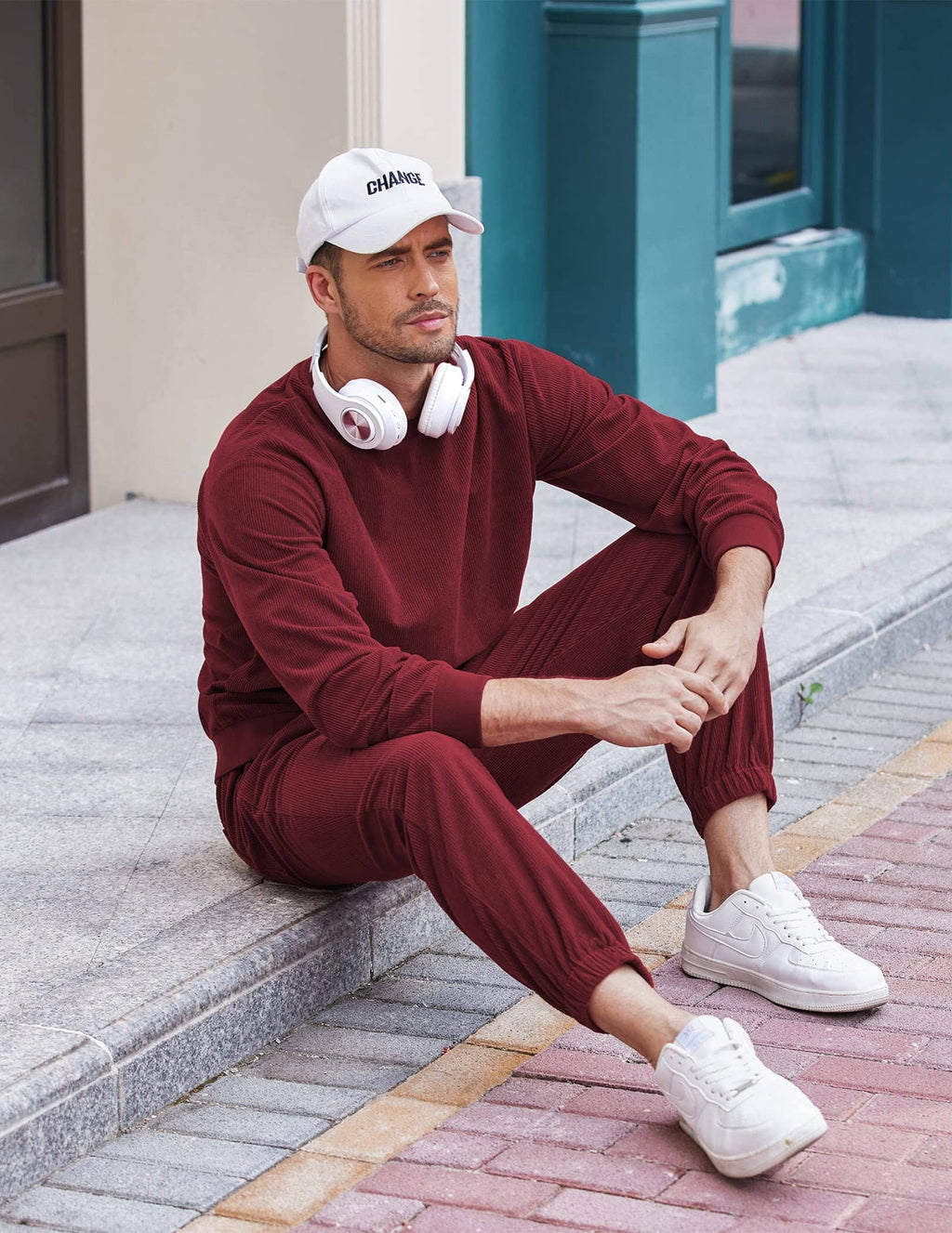 2 Teil Lang Ärmel Pullover Sports Sets