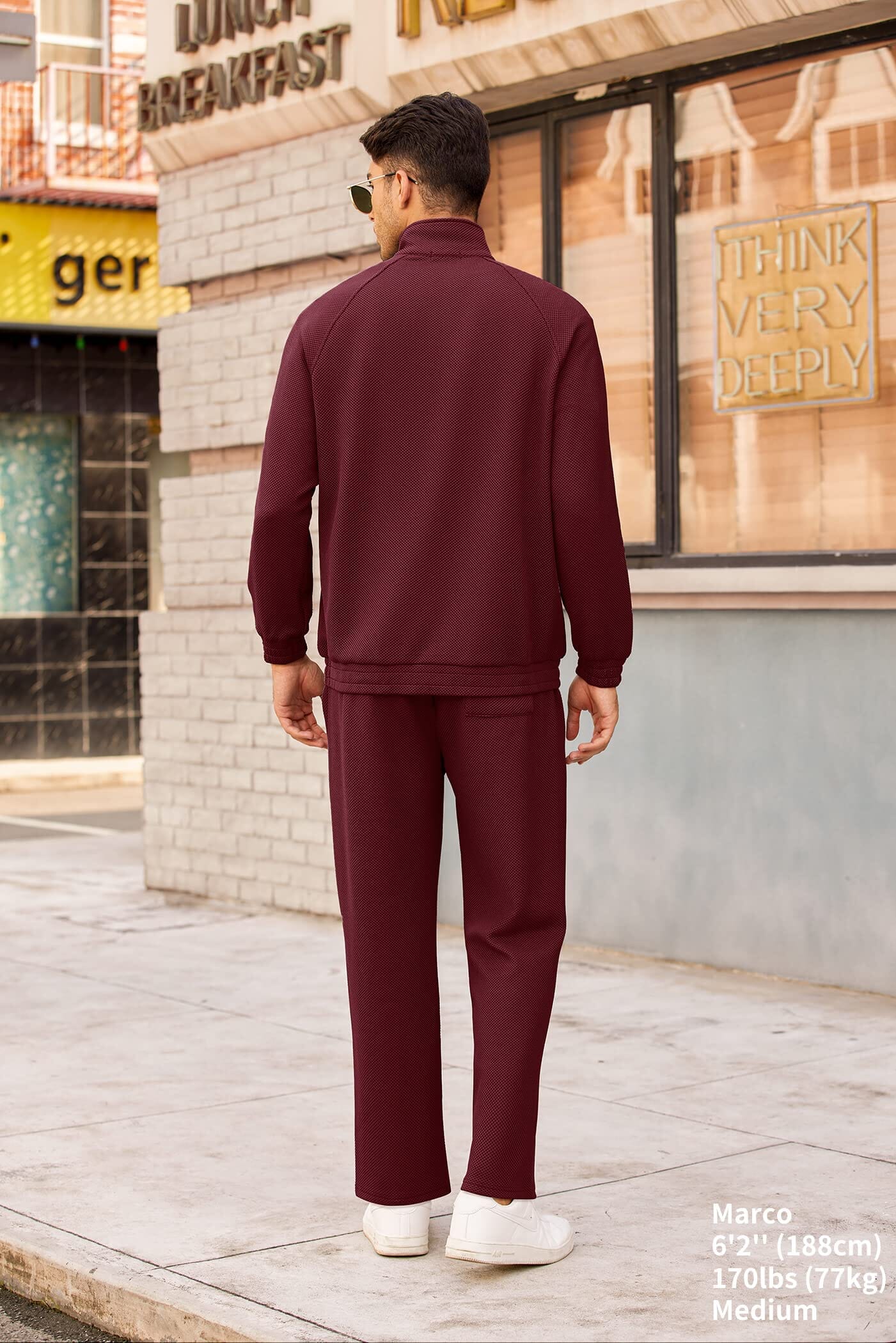 2 Teil Relaxed Fit Sport Sets