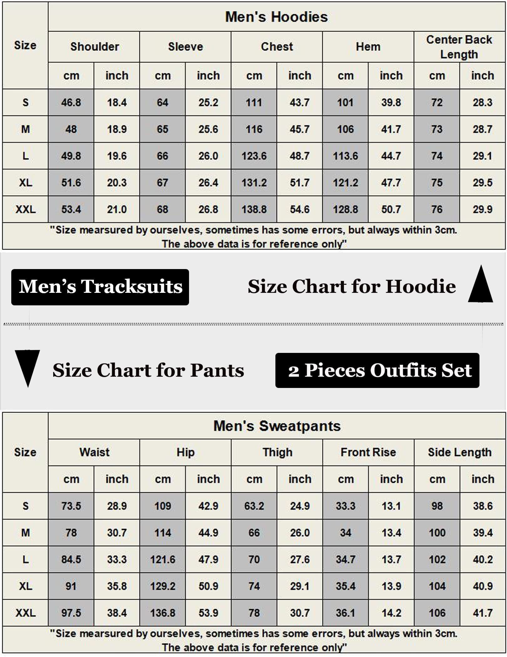 2 Teil Hoodie Sports Sets