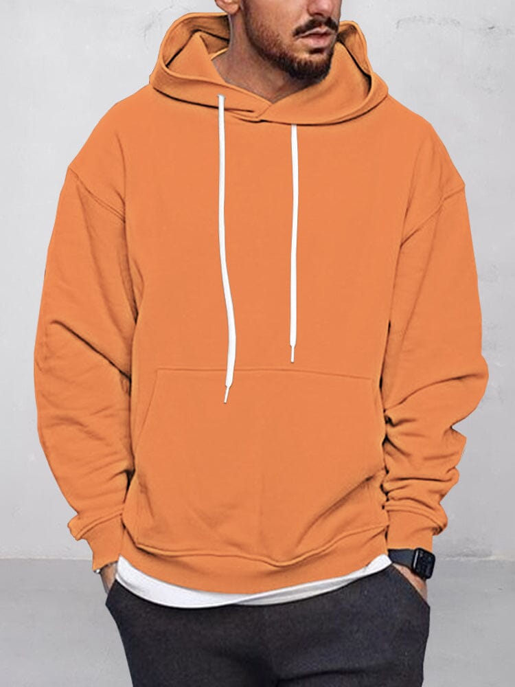 Klassisch Casual Pullover Hoodie