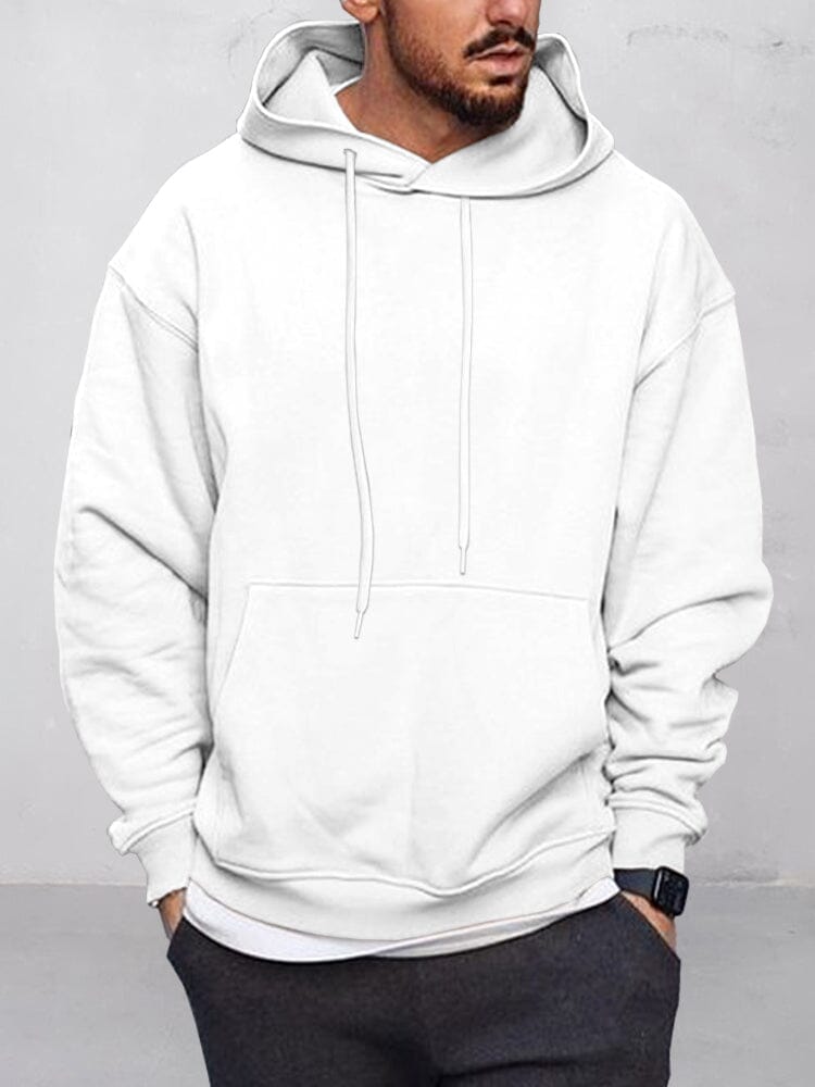 Klassisch Casual Pullover Hoodie