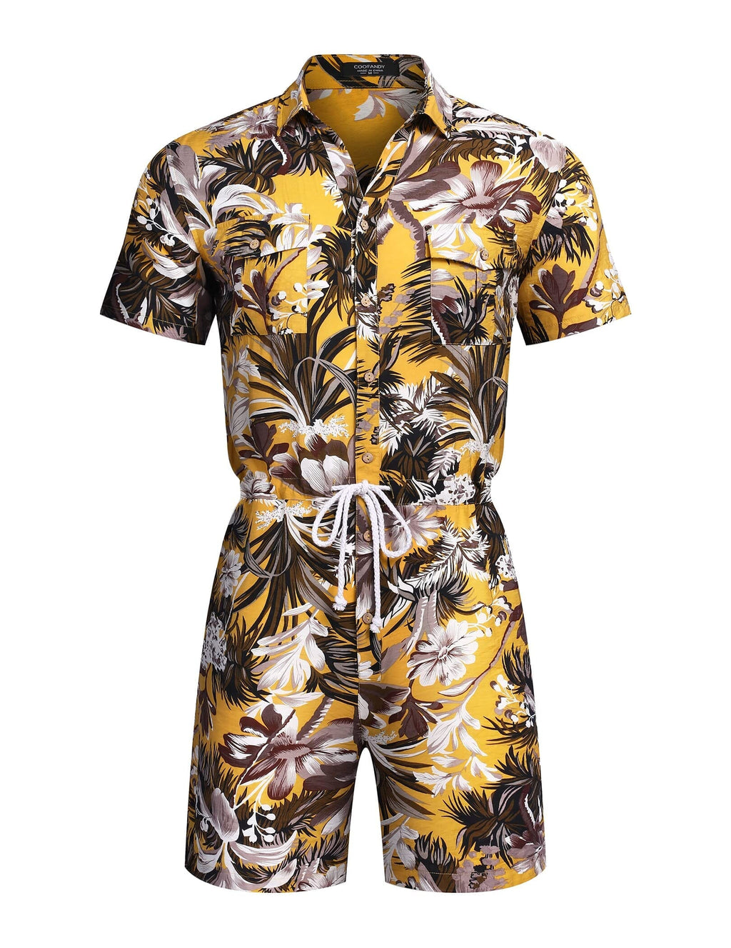 Blumen One Teil Hawaii Jumpsuit (US Only)