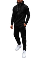 Casual 2-Teil Jogger Trainingsanzug Set