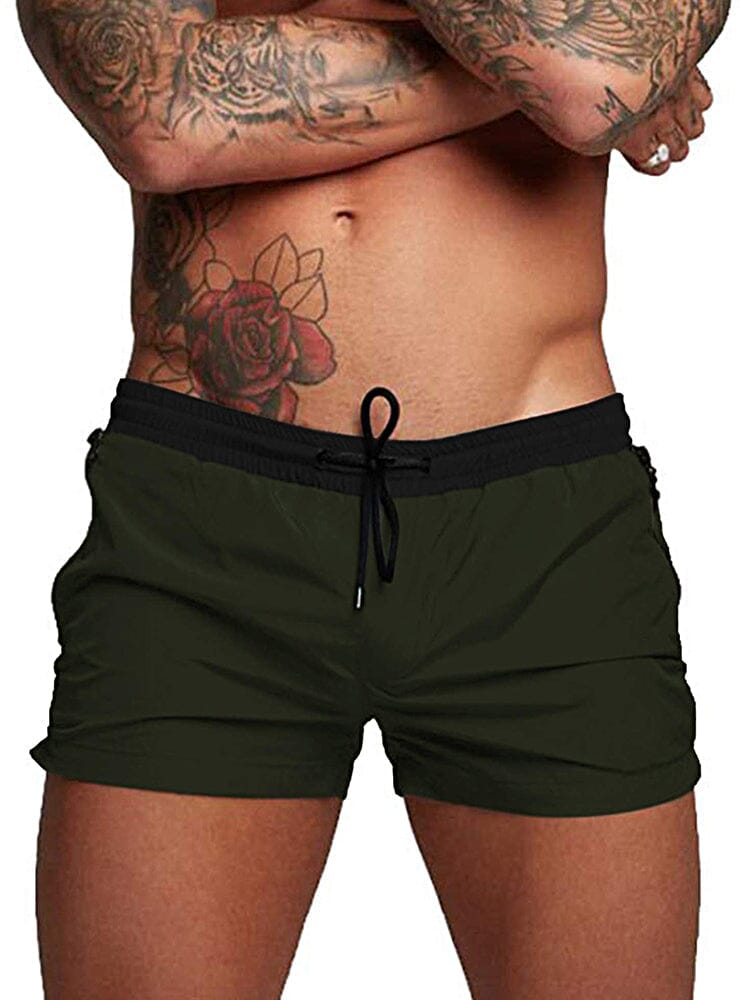 Klassisch Slim Gym Sport Kurz (US Only)