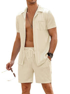 Casual 2 Teile Strand Outfits Set