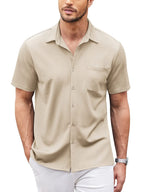Casual Regular Fit Knopf Down Hemd