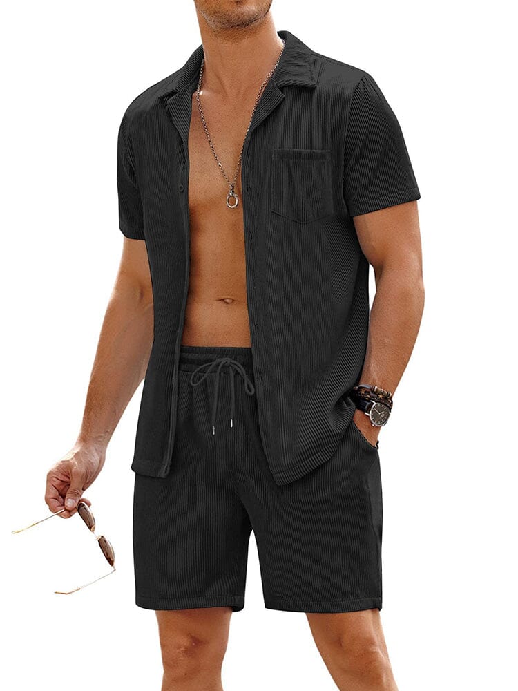 Casual 2 Teile Strand Outfits Set