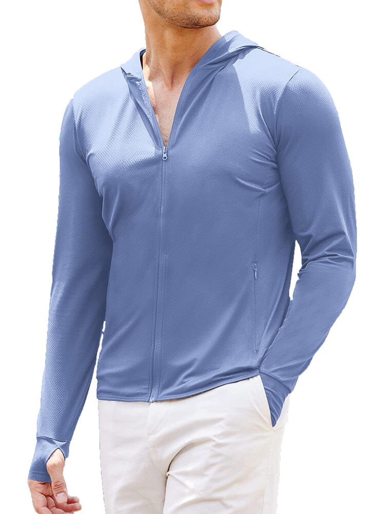 Sun Protection UPF 50+ Mit Kapuze Hemd (US Only)