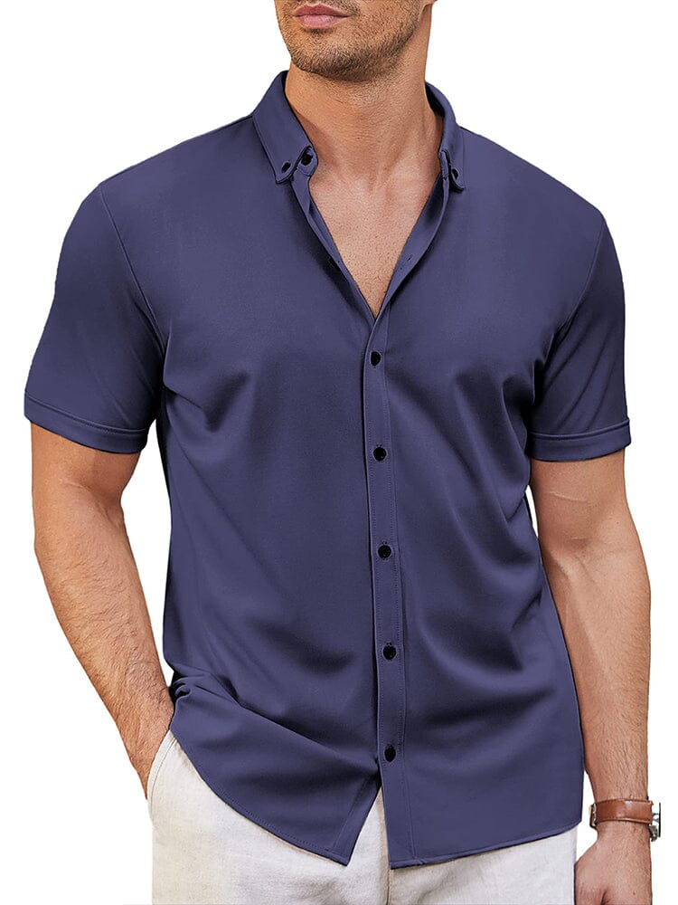Casual Soft Wrinkle Free Hemd