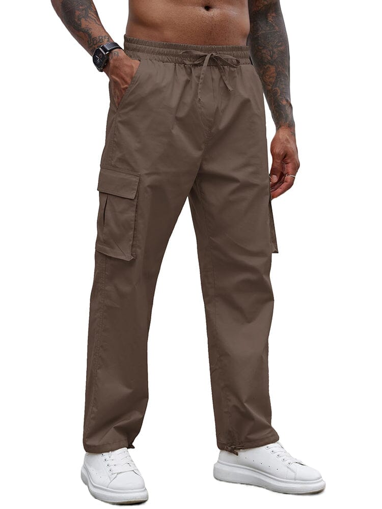 Casual Klassisch 100% Baumwolle Cargo Hose