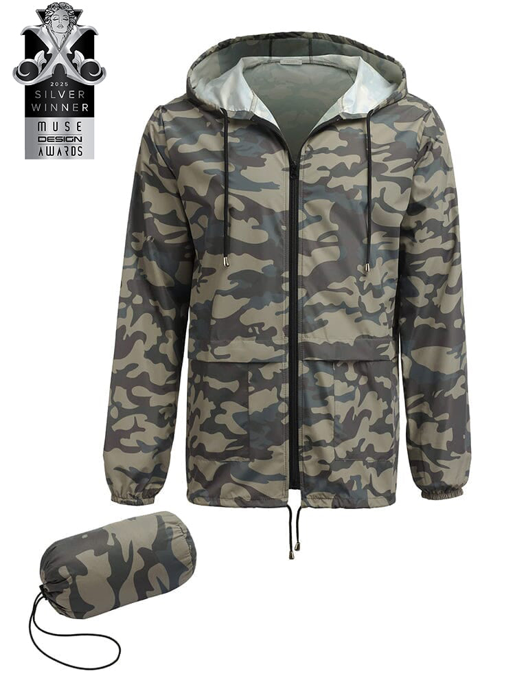 Packable Klassisch Cycling Outdoor Waterproof Regenmantel